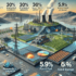 Comprehensive Analysis of Climate Change Mitigation: Goals, Conflicts, and Investments