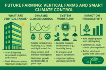 Dynamic Vertical Farming: Energy Savings, Yield Optimization & Smart Climate Control